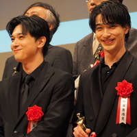 北村匠海＆吉沢亮＆横浜流星が男優賞を受賞！「素晴らしい二人とこの場に立ててうれしい」 画像
