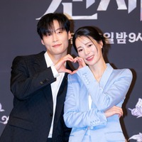 「メイキングが毎回ずっと可愛い」「歴代級ケミ」ホ・ナムジュン、イム・ジヨンのギャップに沼る声多数「素晴らしき新世界」7・8話メイキング 画像