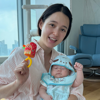 「ヘルパーなしでヨレヨレ…」男児を出産した女優ナム・ボラ、出産後のワンオペ育児を公開！【写真】 画像