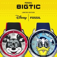 ミッキーたち目が動く！FOSSIL×Disney「BIG TIC」限定腕時計、ミッキー&ドナルドモデル発売 画像