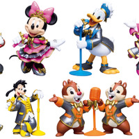 Happyくじ「Disney IDOL ON STAGE」9月26日発売！ミッキーたちがアイドル衣装で登場 画像
