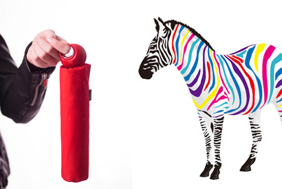 雨の日を楽しくする、ドイツ発の折り畳み傘ブランド「クニルプス」の新モデル 画像