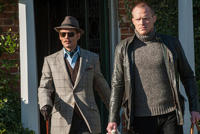 【特別映像】“金髪＆ちょびヒゲ”ジョニー・デップの新キャラお披露目！『チャーリー・モルデカイ』 画像