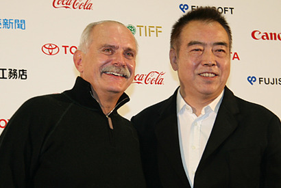 【TIFFレポート40】黒澤明賞受賞ミハルコフ、カイコー両監督「とても光栄です」 画像