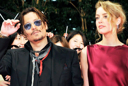 ジョニー・デップ、婚約者アンバー・ハードと“前倒し”結婚！ 2度目の挙式も予定 画像