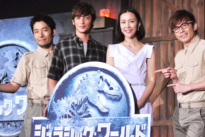 第1作公開時10代の玉木宏＆木村佳乃『ジュラシック・ワールド』参戦に興奮！ 画像
