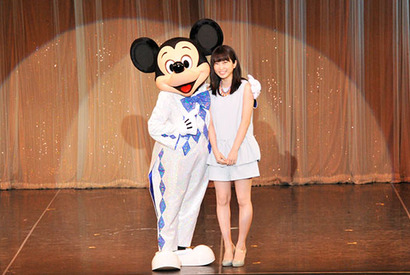 志田未来、ミッキーマウスとの共演に大興奮「感激です！」 画像