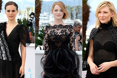 【カンヌ国際映画祭】決め手は黒の“透け感”！ カンヌを彩ったセレブたち＜海外編＞ 画像