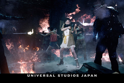 Usj 広瀬アリスがマシンガンをブッ放す バイオハザード ザ リアル3 Cm放映開始 Cinemacafe Net