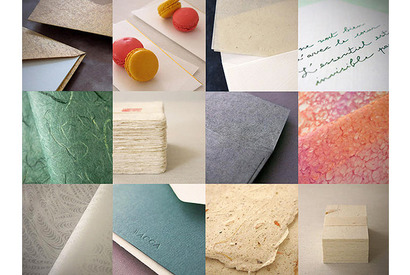 新茶を漉き込んだ和紙など展開する和紙・専門店「WACCA」 画像