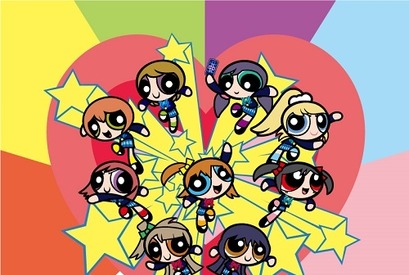 「ラブライブ！」×「パワーパフ ガールズ」コラボ！μ’sのメンバーがあのデザインに 画像