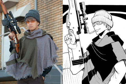 阿部力、腕利きスナイパーに！原作ビジュアル完全再現で『暗殺教室』出演 画像