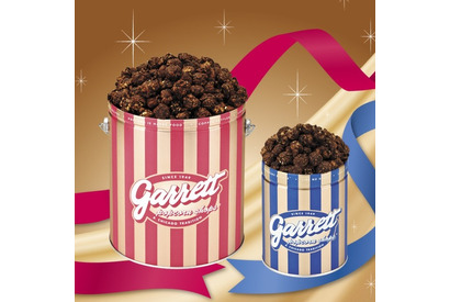 【3時のおやつ】「ギャレット ポップコーン ショップス（R）」からバレンタイン限定のデザイン缶＆新フレーバーが登場！ 画像