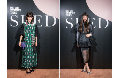 安藤サクラ＆萬波ユカら、「ミュウミュウ」新作ショートフィルム映会に来場 画像