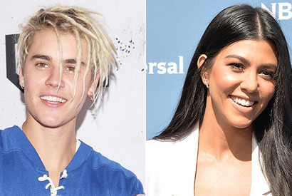 J・ビーバー＆コートニー・カーダシアン、共通の友人の誕生日会で再会 画像