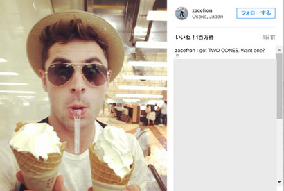 ザック・エフロン、ドキュメンタリー撮影で関西に出没！元カノも来日中 画像