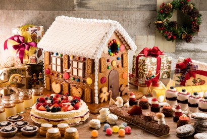 【3時のおやつ】ヒルトン東京でクリスマスデザートフェア「ヘンゼルとグレーテルのお菓子の家」開催！ 画像