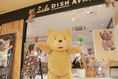 その可愛さにラブコール「ted」の世界をたっぷり堪能「Ted Cafe&Bar」 画像