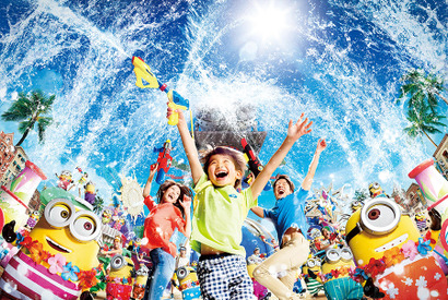 【USJ】ミニオンと超大量の水でびしょ濡れに！「ユニバーサル・サマー・フェスティバル」 画像