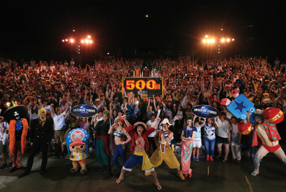 Usj ワンピース プレミアショー 通算500回公演達成 累計動員数100万人突破の大偉業 Cinemacafe Net