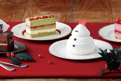 予約前におためし！「パティスリー キハチ」新作クリスマスケーキをカット販売 画像