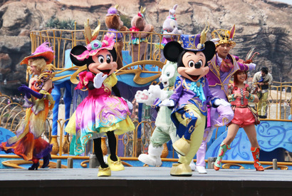 【ディズニー】ミッキー＆ミニーが新コス早着替え！春の祭典「ディズニー・イースター」盛大に開幕 画像