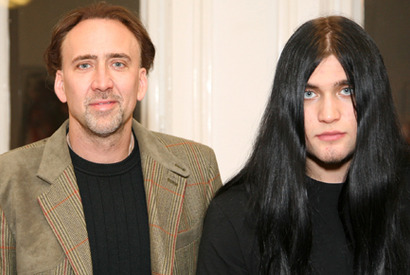 ニコラス・ケイジの息子が路上で暴れ、病院に収容される 画像