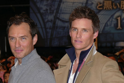 来日中のジュード・ロウ、若きダンブルドアが超セクシーなのは「DNA」のおかげ？ 画像