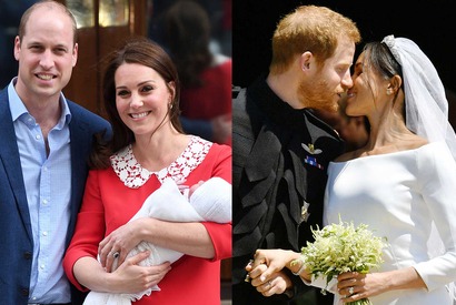 出産＆結婚…ハッピーが続いたイギリス王室の2018年をプレイバック 画像