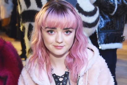 「GoT」アリア役メイジー・ウィリアムズ、ピンクの髪は女優休業の意思表示！ 画像