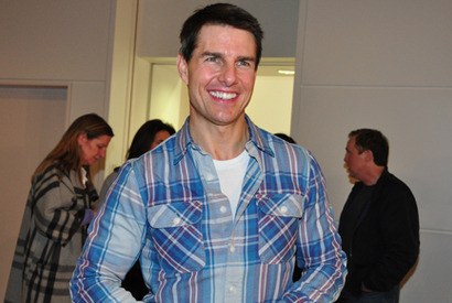 トム・クルーズ来日！　女子高生の「あげぽよ！」コールに「アゲポヨ？」 画像