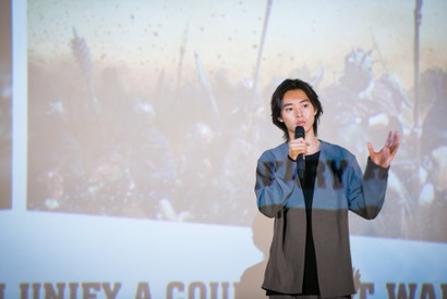 山崎賢人、『キングダム』シンガポールイベントに登場！注目は「映画のために書き下ろしたセリフ」 画像