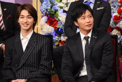 田中圭＆横浜流星の最旬コンビ登場！超人“流星キック”に注目…「しゃべくり007」 画像