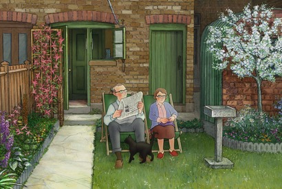 ふたりの人生を見守る不思議な黒猫登場『エセルとアーネスト』 画像