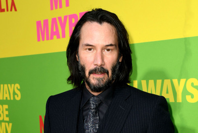 キアヌ・リーブス、『スポンジ・ボブ』映画最新作に衝撃的な姿で登場 画像