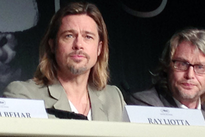 【カンヌレポート】ブラピ、主演作会見でアンジーとの順調ぶりアピール 画像