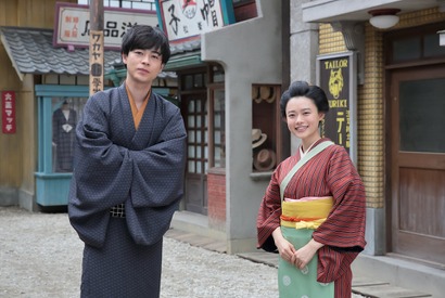 杉咲花「出会うべくして出会えた」成田凌＆篠原涼子との2ショットも 朝ドラ「おちょやん」 画像