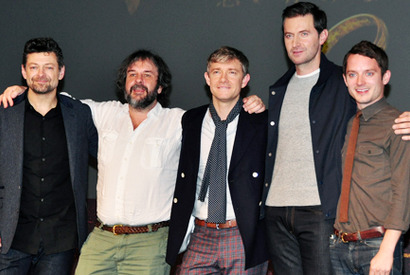 『ホビット』来日！　ゴラムの「オハヨウ」に報道陣爆笑 画像