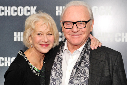 A・ホプキンス＆H・ミレンが初2ショットで参加『ヒッチコック』ロンドンプレミア開催 画像