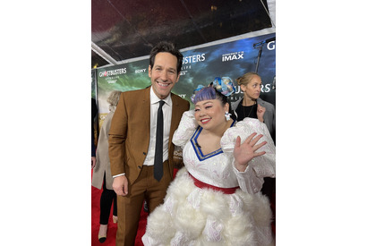 渡辺直美、『ゴーストバスターズ』最新作で声優に！ポール・ラッドとプレミアで2ショット 画像