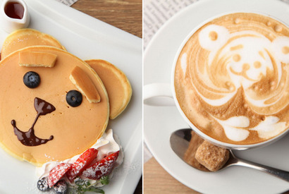 テッドがかわいいパンケーキとカフェ・ラッテに！「CAFE NOISE」とコラボレーション 画像
