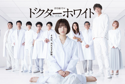 浜辺美波“白夜”が見つめる…高橋文哉も出演「ドクターホワイト」ポスター公開 画像