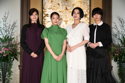 広瀬すず「笑うツボがみんな一緒」池田エライザ＆佐久間由衣らと「津田梅子」制作発表会見 画像