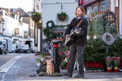 『ボブという名の猫2』路上の“2人”に動物福祉局が近づく…苦難の始まりの本編映像 画像