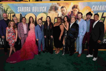 ダニエル・ラドクリフ「ついに世界に送り出せる」サンドラ・ブロック主演『ザ・ロストシティ』プレミア大盛況 画像