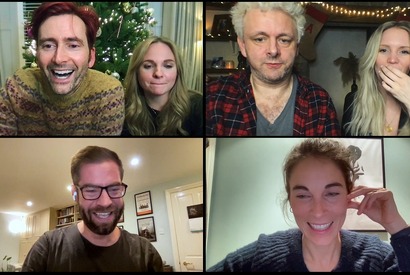 「グッド・オーメンズ」スタイルで登場!?「ステージド」舞台“裏”画像解禁 画像