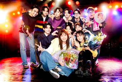 本田翼＆8LOOM「君の花になる」クランクアップ写真公開 画像