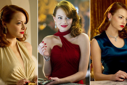 ギャングもデレデレ!?　妖艶なエマ・ストーンのドレス姿を一挙公開 画像