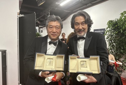 役所広司、カンヌ男優賞に「この賞に恥じないように頑張らなきゃ」　『怪物』は脚本賞 画像