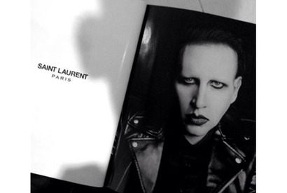 マリリン・マンソン、「イヴ・サンローラン」の新作メンズラインの顔に抜擢 画像